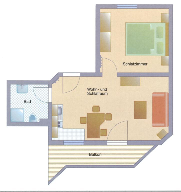 Haus Meneweger Apartment ฟลาคเฮา ภายนอก รูปภาพ
